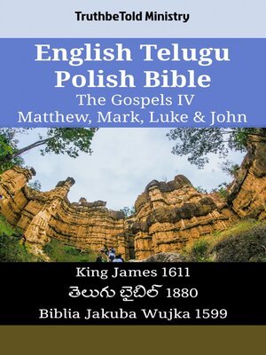 cover image of English Telugu Polish Bible--The Gospels IV--Matthew, Mark, Luke & John